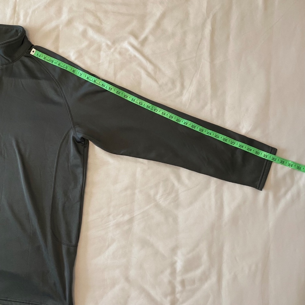Eddie‎ Bauer Quarter Zip Pullover-Charcoal Grey-Size 2XL - Picture 6 of 11